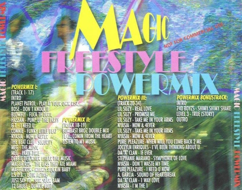 Magic Freestyle Power Mix Vol. 01 Magic Freestyle Power Mix Vol. 01