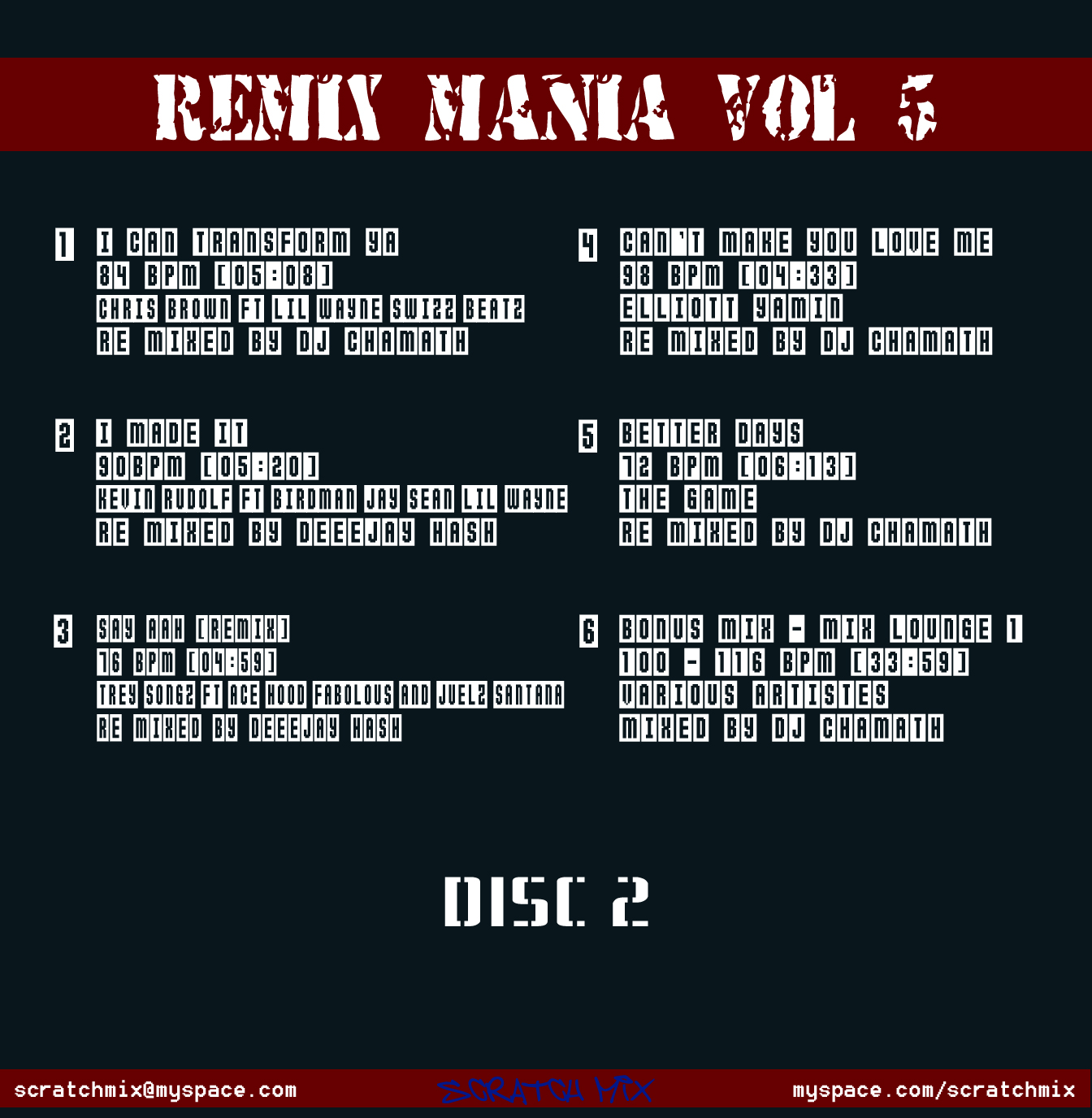Remix Mania Vol 5 Remix Mania Vol 5