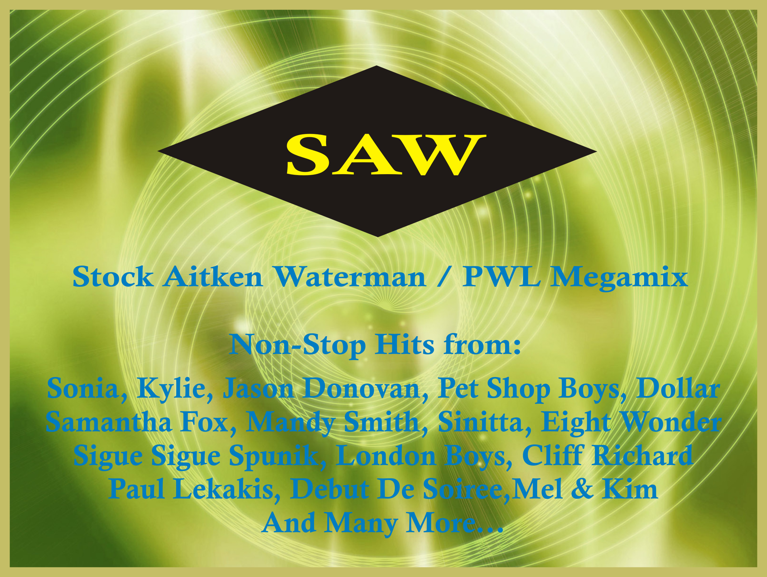 Stock Aitken Waterman PWL Megamix Stock Aitken Waterman PWL Megamix