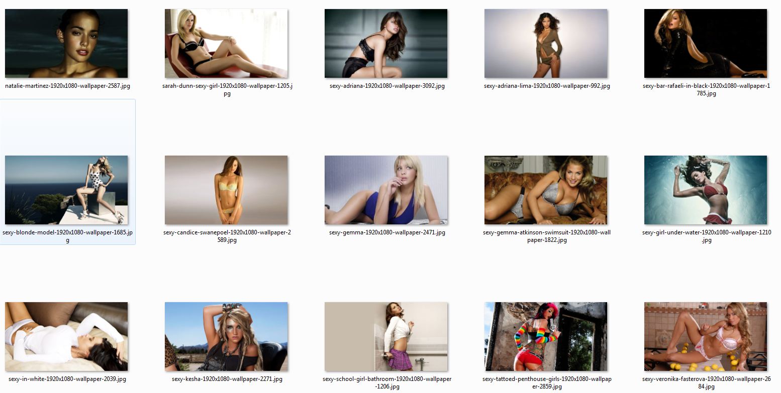 Sexy Girls Full HD Wallpapers Pack 1