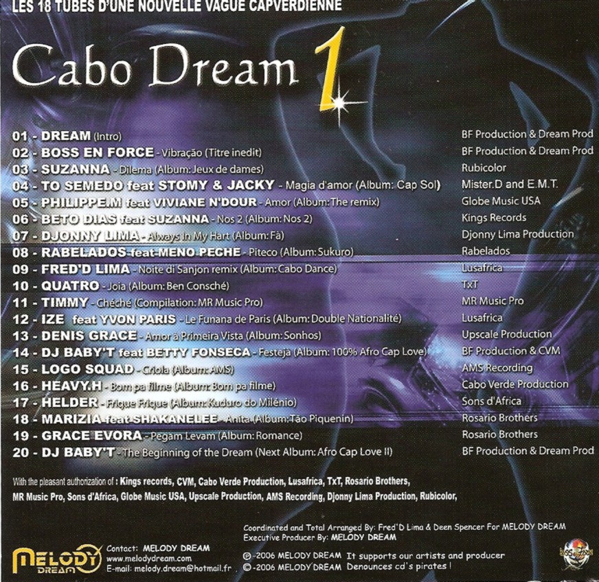KIZOMBA - Cabo Dream 2  raridades Ei27db36